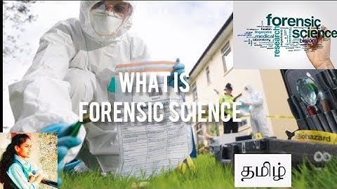 what is forensic science ¦¦ what are the branch of forensic science ¦¦how to analyse the crime scene