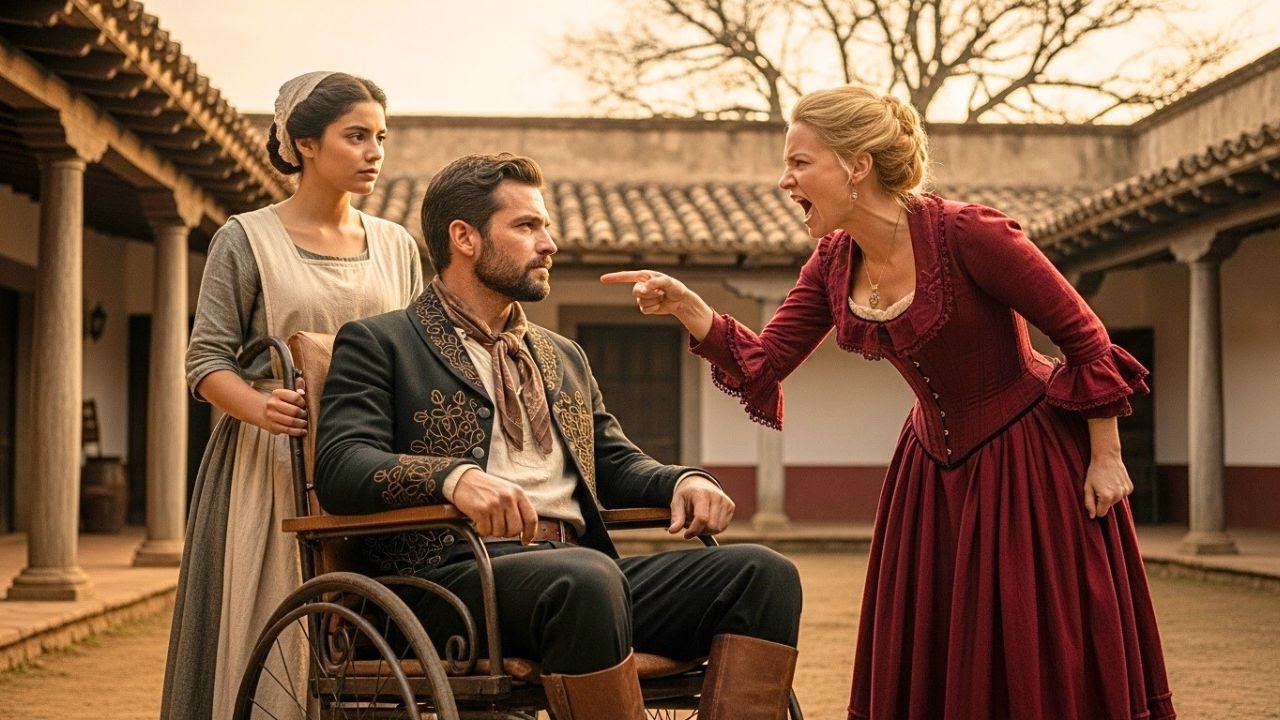 El hacendado fingió no poder caminar para poner a prueba a su esposa, y la criada que le dio amor...