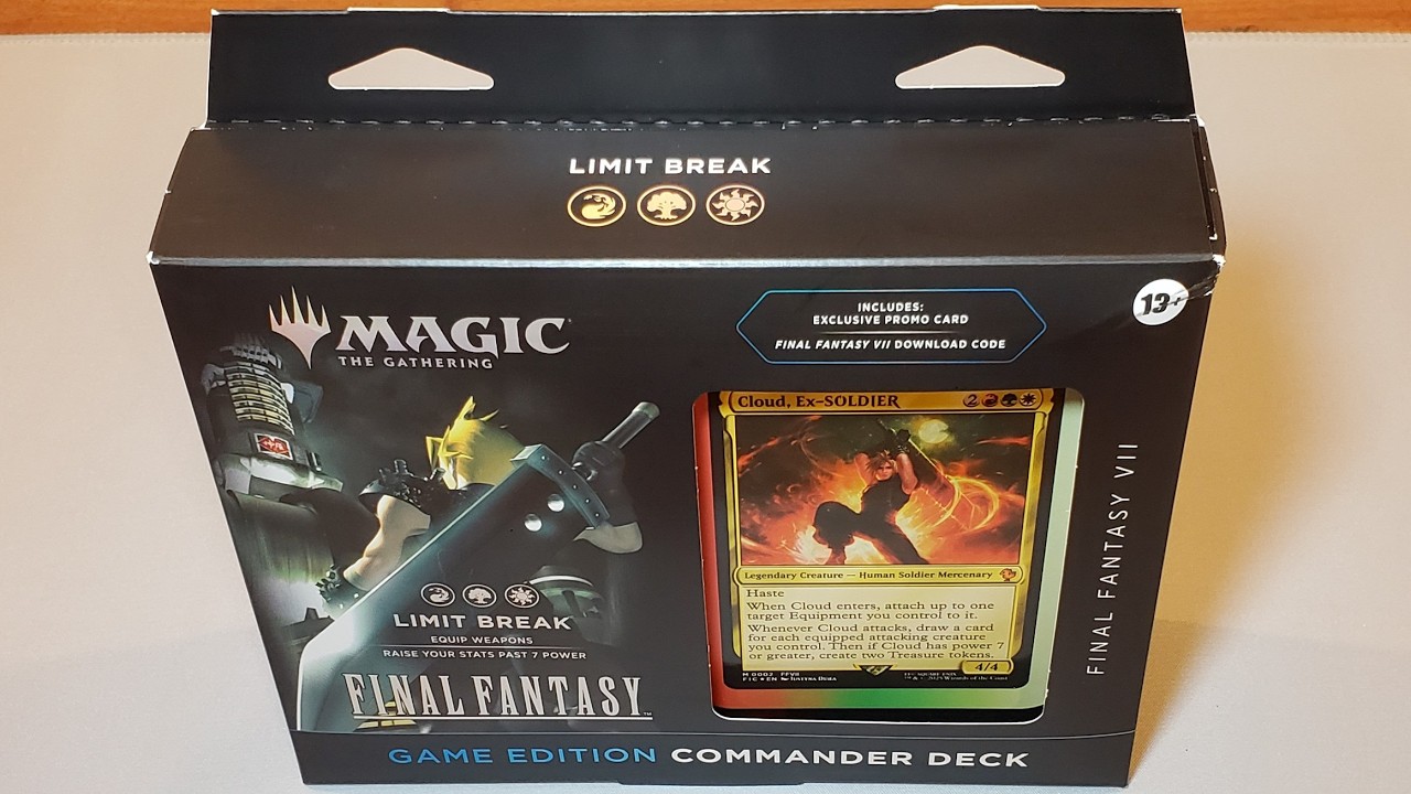 Magic: The Gathering Final Fantasy 7 Game Edition Commander Deck