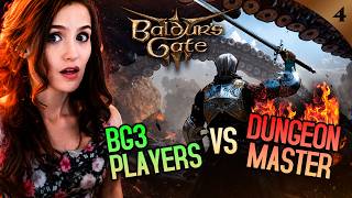 BG3 PLAYERS VS DUNGEON MASTER 💜 The Finale???