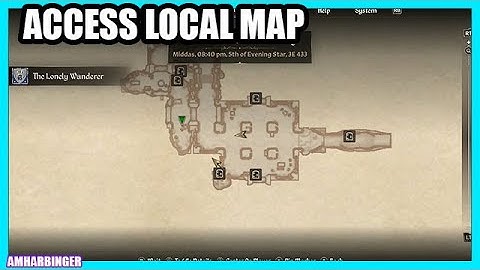 How to Access the Local Map in Oblivion Remastered