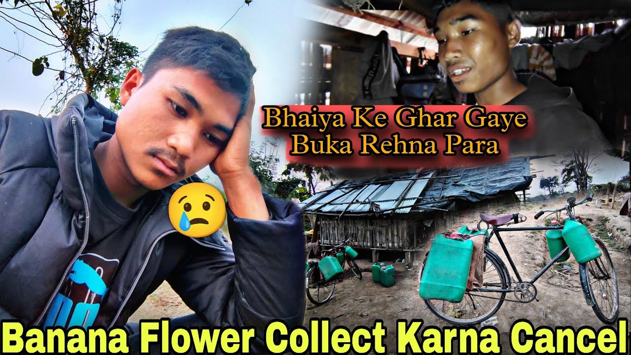 Banana Flower Collecting Ke Liye Gaya || Buka Sona Para😢 - Village Life 
