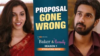 Vijju will you marry me? 💍💃🏻 | Santhosh Shoban, Vishnu Priya | The Baker & The Beauty | Watch on aha