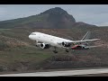 First Boeing 757-200 landing at St Helena Airport by Titan Airways