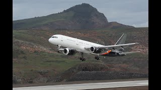 First Boeing 757-200 landing at St Helena Airport by Titan Airways