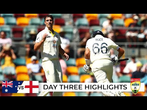 England show strong resolve in day three fightback | Men's Ashes 2021-22