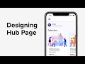 How to design a hub screen in Adobe XD &amp; Wondershare Mockitt