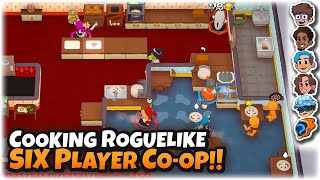 SIX PLAYER Co-Op Cooking Roguelike!! | PlateUp! Co-Op | ft. The Wholesomeverse