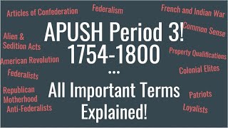 APUSH Period 3 Key Terms Explained!