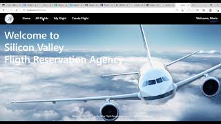 Mock Airline Flight Reservation System Demo