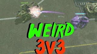 Halo Wars (3v3) Weird and Unusual Strategies