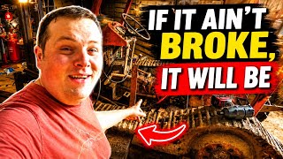 Repairing the Track Massey Ferguson 188 part 1