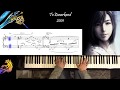 Final fantasy x  to zanarkand  piano solo cover