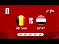 FULLGAME #WORLDCUP2026: Belgium  1-1 Egypt || Group  G || Day-1
