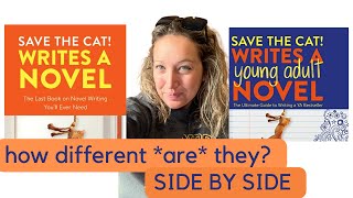 Developing your protagonist: Save the Cat Writes a Novel vs. STC YOUNG ADULT