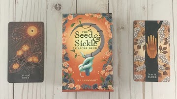 The Seed and Sickle Oracle Deck (Modern Tarot Library) Oracle Cards Flip Through, Walkthrough