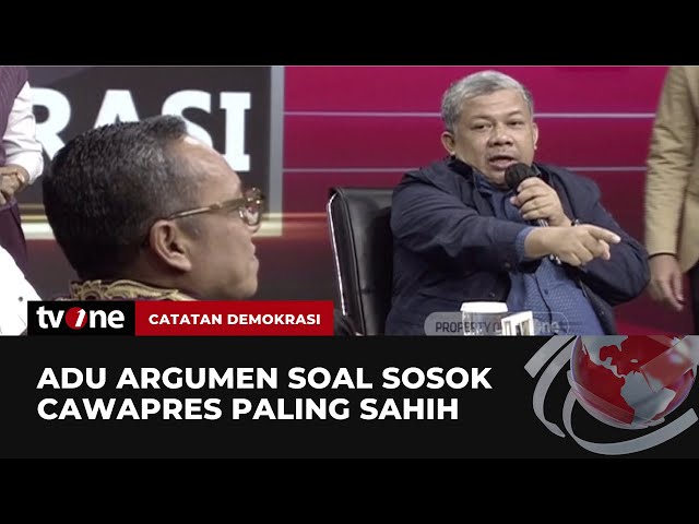 Silang Pendapat, Deddy Sitorus vs Fahri Hamzah Soal Prabowo Bisa Menentukan Sendiri | tvOne class=