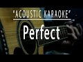 Perfect Acoustic Karaoke Ed Sheeran mp3
