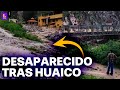 Huaral huaico sepulta viviendas y deja una persona desaparecida