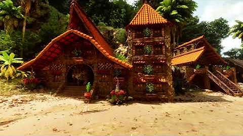 Ark Ascended: Klinger Additional Rustic Building, New Update: K Rock structures.