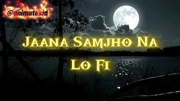 🎧 Jaana Samjho Na | Lo-Fi Remix 🖤🥀  Bhool Bhulaiyaa 3 | Kartik Aaryan x Triptii Dimri | @AnimateSid 