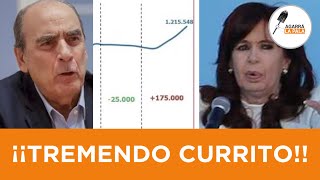 Francos desarmó una TERRIBLE OPERETA de la jefa condenada: 1.200.000 pensiones, 80% irregulares