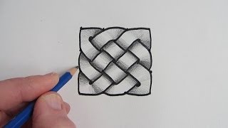 Now see How To Draw 4 More Celtic Knot Designs: http://youtu.be/CAbnWHvDC2I Subscribe here: http://www.youtube.com/