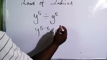 5 Laws of Indices in under 5 mins