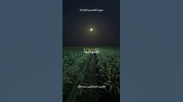 اذكر الله يذكرك 😴🤍 قران كريم بصوت القارئ محمد المنشاوي#يارب