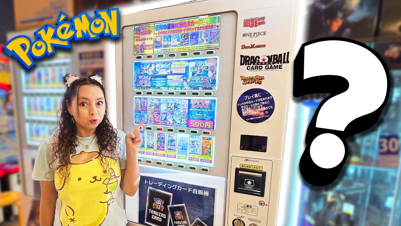 Can we get a CHASE Pack in this Mystery Pokemon Vending Machine!