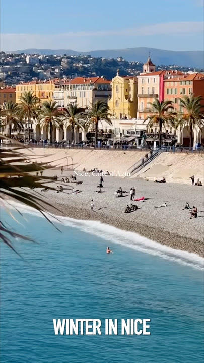 GO TO THE FRENCH RIVIERA IN WINTER 🇫🇷 #france #cotedazur #southoffrance #travel