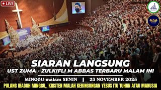 Download Lagu LIVE 🔴 ADU ARGUMEN ISLAM VS KRISTEN terbaru MALAM ini || MINGGU malam SENIN, 23/11/2025 MP3