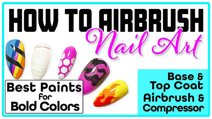 How to DIY Airbrush Nails