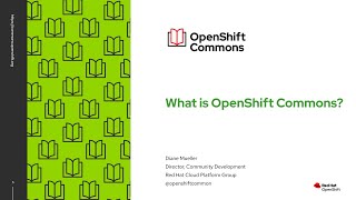 what is openshift commons?