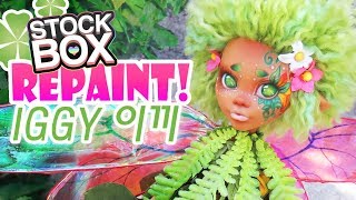 STOCK BOX Repaint! Iggy Forest Spirit Fairy Custom OOAK Doll