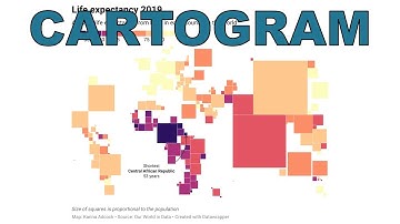 Hoe maak je een cartogram met Datawrapper