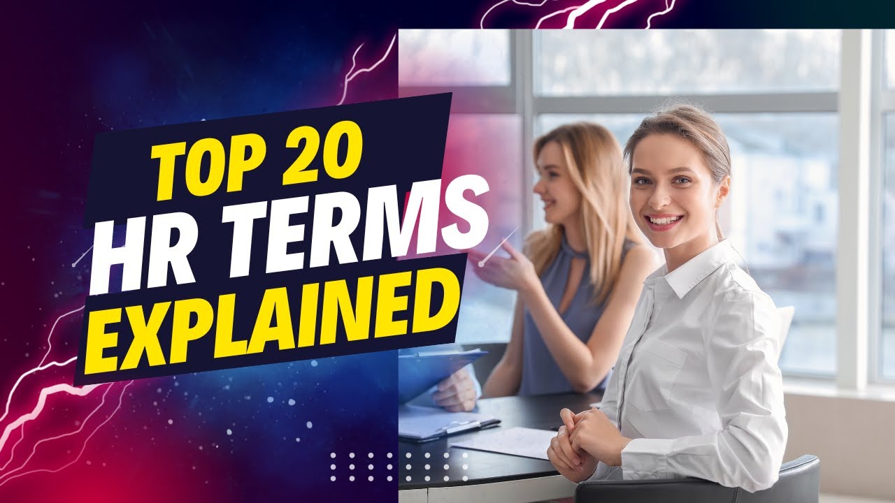 📚 Top 20 HR Terms Explained: Boost Your Workplace Vocabulary! 📚