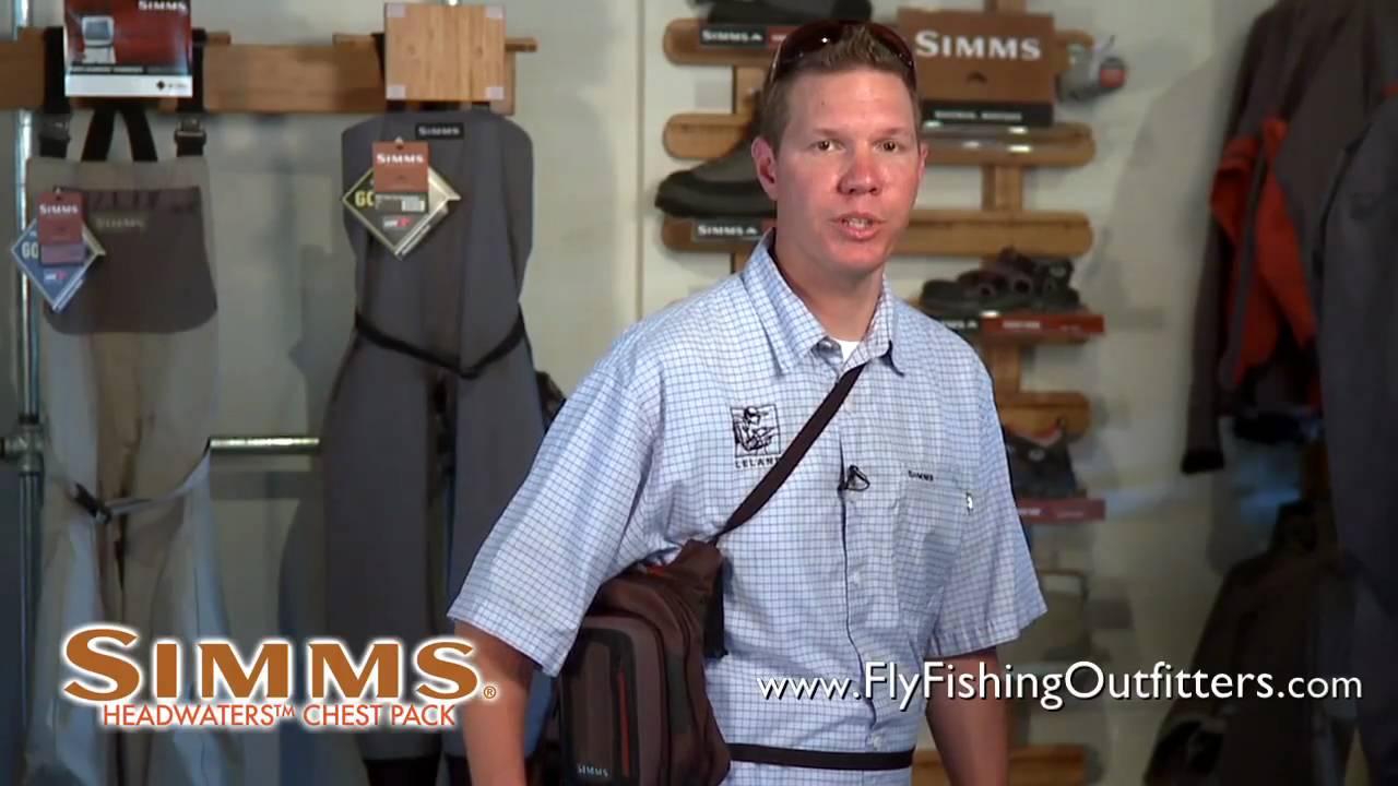 SIMMS Headwaters Chest Pack Review - Leland Fly Fishing Outfitters