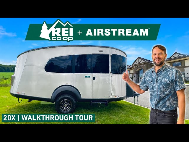RUGGED Airstream Trailer | 2024 REI Basecamp 20X - Walk Through