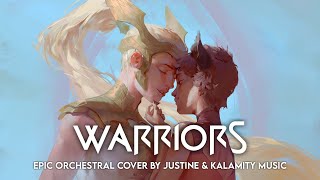 Video thumbnail of ""WARRIORS" by AJ Michalka (from SHE-RA) | Epic Orchestral Cover by Justine M. & @Kalamity_Music"