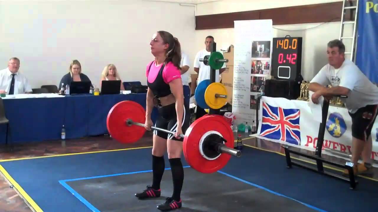 unique fitness sam wills deadlifts 140kg @59kg at the bpo 2013 europeans