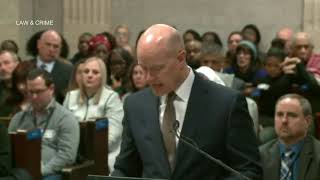 Celebrity Jason Van Dyke Sentencing Prosecution Opening Statement 01/18/19 Wealth