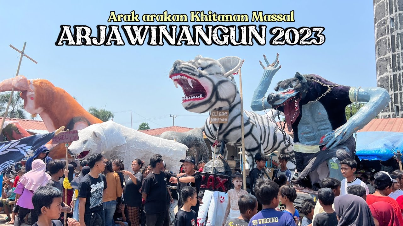 Full Arak Arakan ARJAWINANGUN 2023 | Muludan dan Khitanan Massal