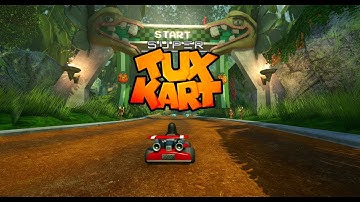Playing Free Linux Games: SuperTuxKart