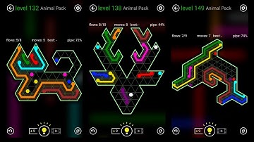 Flow Free: Shapes - Animal Pack All 150 Levels