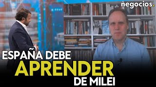 'La izquierda de España puede insultar a Milei lo que quiera pero luego se ofende'. Daniel Lacalle