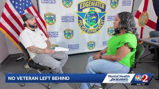 Edgewater police officer founds mental health group for veterans