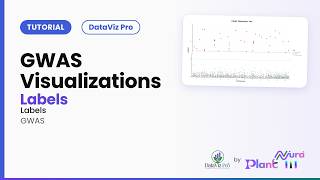 GWAS Visualizations · Labels | DataViz Pro Tutorial