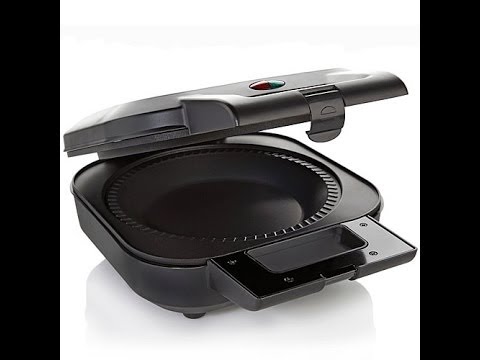 Wolfgang Puck 9 Electric Pie Maker with Pastry Cutter 