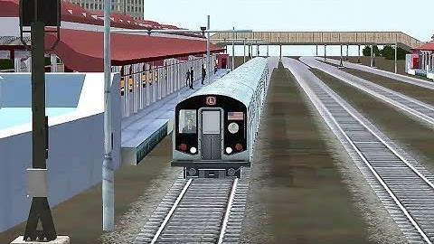 Train Sim - Airport Using R160 New York Subway - Simulasi Kereta Api